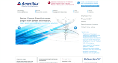 Desktop Screenshot of ameritox.com