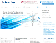 Tablet Screenshot of ameritox.com